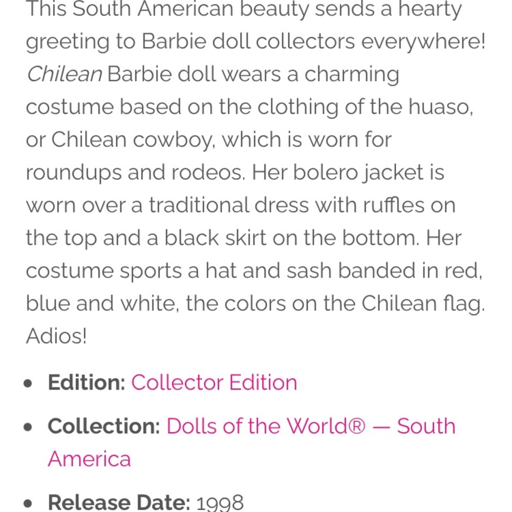 Barbie 1998 - Chilean Used - Picture 3 of 9